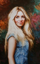 Commissioned Portrait 4 - oil, canvas