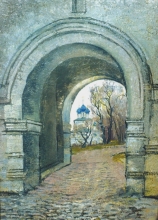 Kolomenskoye. Arch Of The Gates - oil, canvas