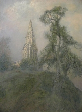 Kolomenskoe. Fog - oil, canvas