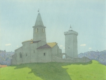 St. - Martin - watercolors, paper