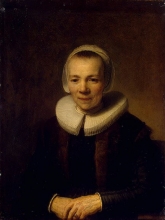 Portrait Of Baertje Martens - oil, canvas