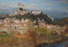 Toscana Landscape - oil, canvas