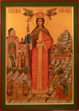 Saint Martyr Catherine - icon