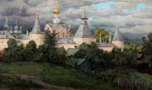 Rostov Velikiy. View Of The Kremlin - oil, canvas