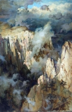 Ai-Petri Mountain - oil, canvas