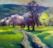 Spring - oil, canvas