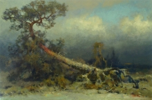 Before The Storm - oil, canvas