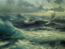 Gandvik. The Cold Sea - oil, canvas