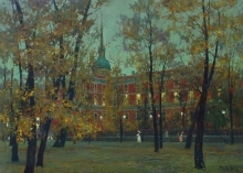 Engineer Castle - oil, canvas