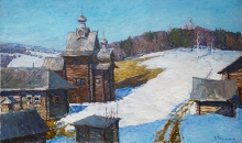 Hohlovka - oil, canvas