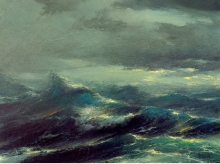 Storm - oil, canvas