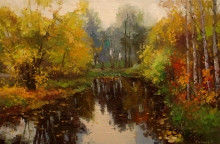 Autumn Colors - oil, canvas