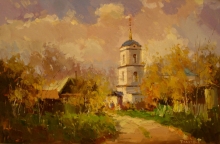 From Long Gone Childhood - oil, canvas