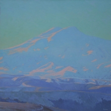 Elbrus From North - oil, canvas