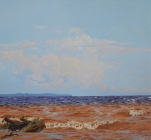 A Cloud - oil, canvas