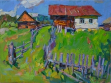 Kamyanka - oil, canvas