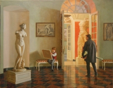 Academy - oil, canvas