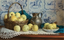 Ripe Apples - oil, canvas