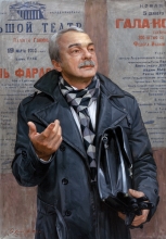 Y.M. Tikhonov - oil, canvas