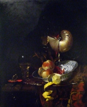 Still Life With Nautilus - oil, canvas