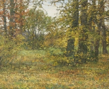 Autumnal Motif - oil, canvas