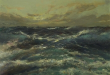 At The White Sea - oil, canvas