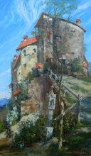 Slovenia - oil, canvas