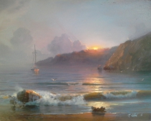 Seascape - oil, canvas