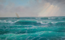 Fresh Wind - oil, canvas
