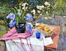 Hyacinth - oil, canvas