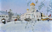 Zvenigorod - oil, canvas