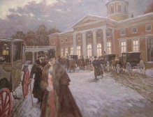 After The Ball - oil, canvas