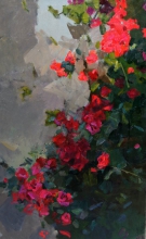 Roses - oil, canvas