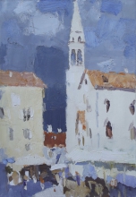 Church Of Saint John - oil, canvas