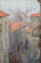 Arles - oil, canvas