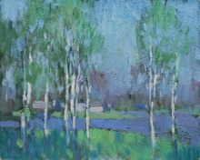 Spring - oil, canvas