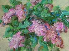 Lilac - oil, canvas