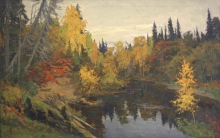 Autumn - oil, canvas