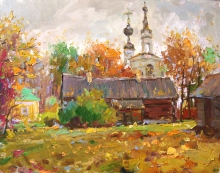 Kind Autumn - oil, canvas