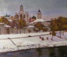 Yaroslavl. October - oil, canvas