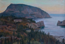 Ayu-Dag Mount - oil, canvas