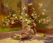 Spring Still Life - oil, canvas