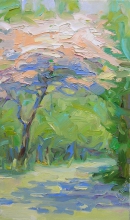Spring Tree - oil, canvas