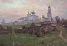 Nikitskaya Settlement - oil, canvas