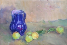 Fragrance Of The Summer - oil, canvas