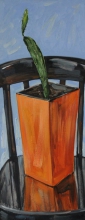 Young Cactus - oil, canvas