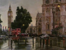 London. White Hall – oil, canvas