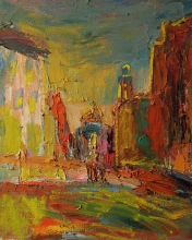 Saint-Petersburg - oil, canvas