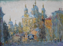 Smolensk - oil, canvas