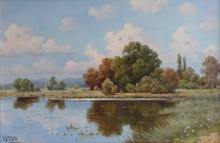 Summer Day - oil, canvas